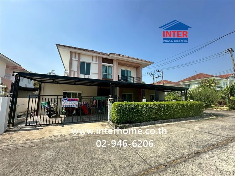บ้านเดี่ยว 2 ชั้น 63 ตร.ว. หมู่บ้านบุรีรมย์ รังสิต คลอง4 ใกล้ตลาดลาดสวายคลอง4 ถนนรังสิต-นครนายก ถนนพระองค์เจ้าสายคลอง4 ลำลูกกา ปทุมธานี รูปที่ 3