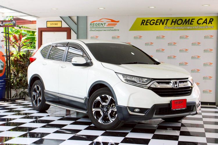 Honda CR-V 2019 2.4 ES 4WD Utility-car เบนซิน ไม่ติดแก๊ส เกียร์อัตโนมัติ ขาว