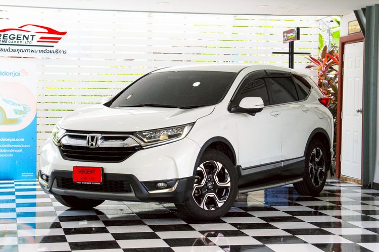 Honda CR-V 2019 2.4 ES 4WD Utility-car เบนซิน ไม่ติดแก๊ส เกียร์อัตโนมัติ ขาว รูปที่ 3