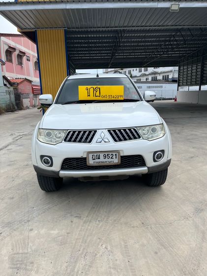 Mitsubishi Pajero Sport 2010 2.5 GT Utility-car ดีเซล ไม่ติดแก๊ส เกียร์อัตโนมัติ ขาว