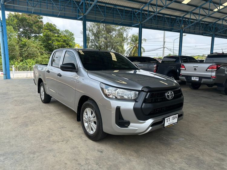 Toyota Hilux Revo 2020 Double Cab 2.4 Mid Z Edition Pickup ดีเซล ไม่ติดแก๊ส เกียร์ธรรมดา บรอนซ์เงิน รูปที่ 3