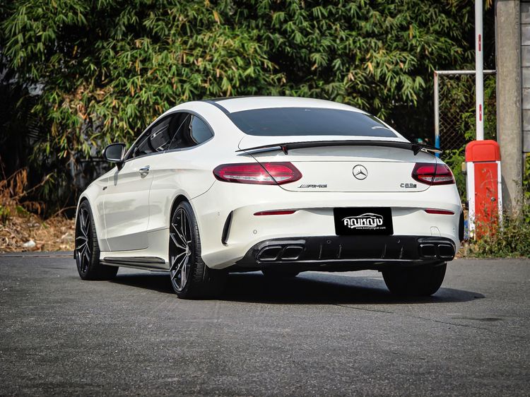 Mercedes-Benz C-Class 2018 C200 Sedan เบนซิน ไม่ติดแก๊ส เกียร์อัตโนมัติ ขาว รูปที่ 2