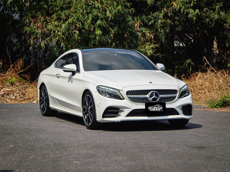 รถ Mercedes-Benz C-Class C200 สี ขาว