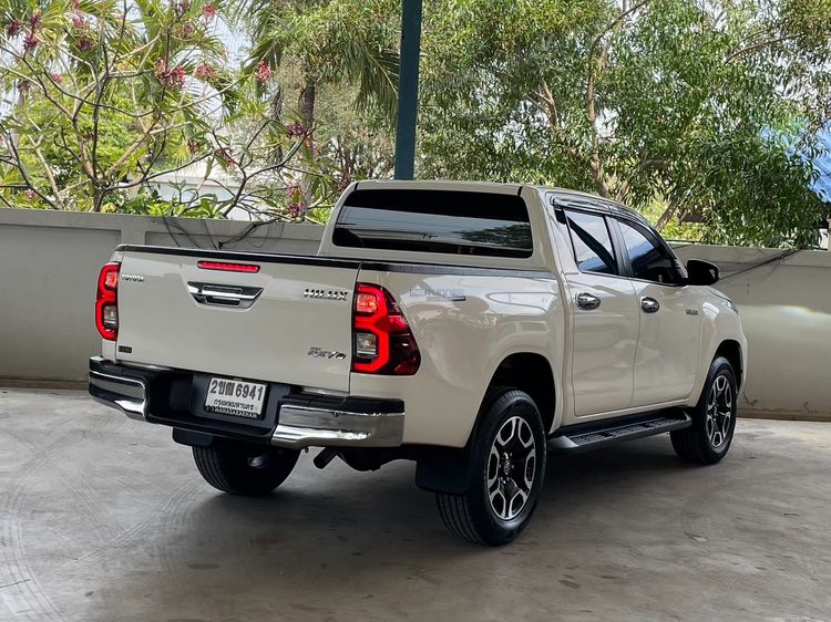 Toyota Hilux Revo 2021 Double Cab 2.4 Mid Prerunner Pickup ดีเซล ไม่ติดแก๊ส เกียร์อัตโนมัติ ขาว รูปที่ 2