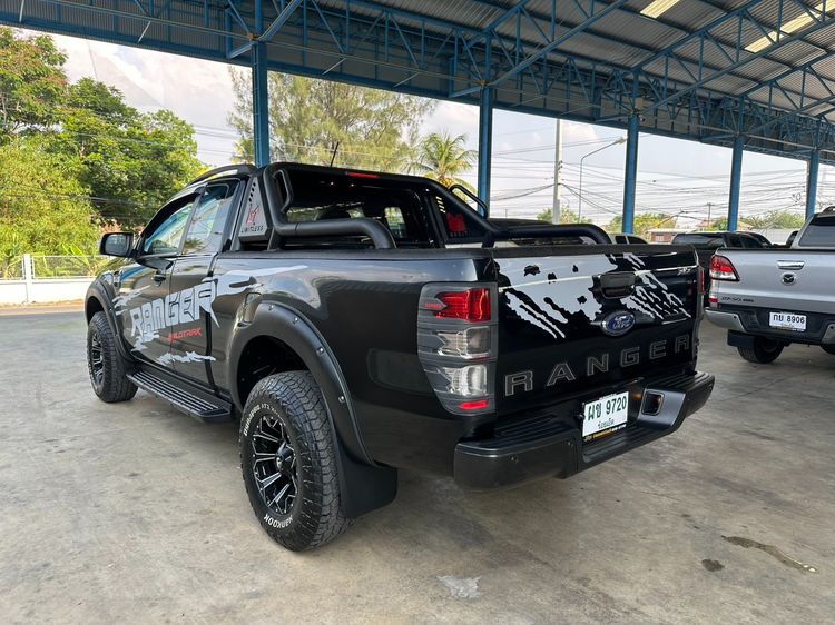 Ford Ranger 2021 2.2 Hi-Rider XLT Pickup ดีเซล ไม่ติดแก๊ส เกียร์อัตโนมัติ ดำ รูปที่ 4