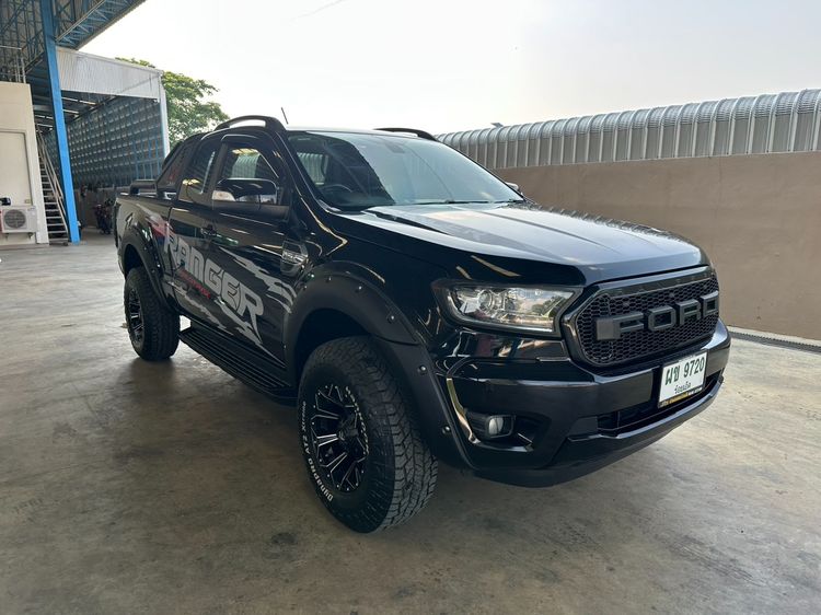 Ford Ranger 2021 2.2 Hi-Rider XLT Pickup ดีเซล ไม่ติดแก๊ส เกียร์อัตโนมัติ ดำ รูปที่ 3