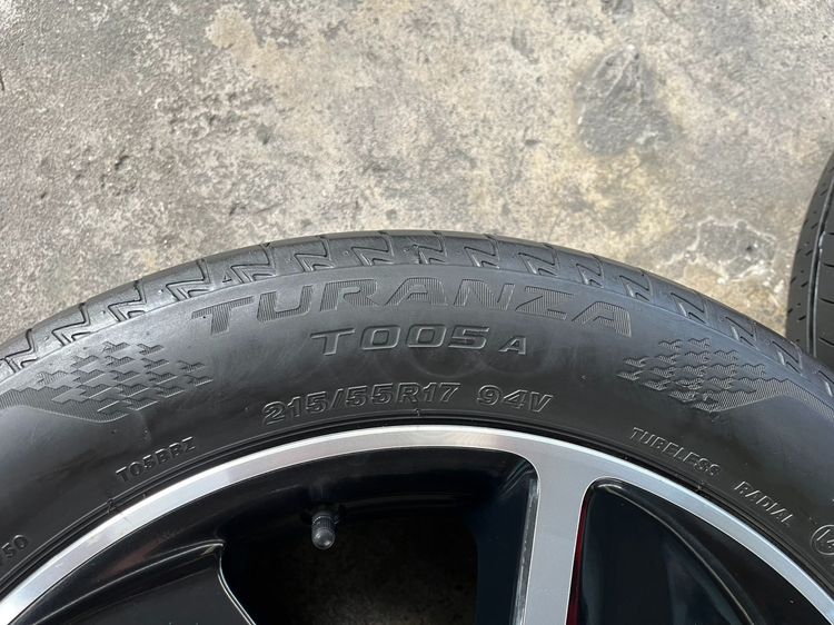 ✨ล้อแม็กพร้อมยาง✨Honda HRV RS ขอบ 17 ดำหน้าเงา รูปที่ 7