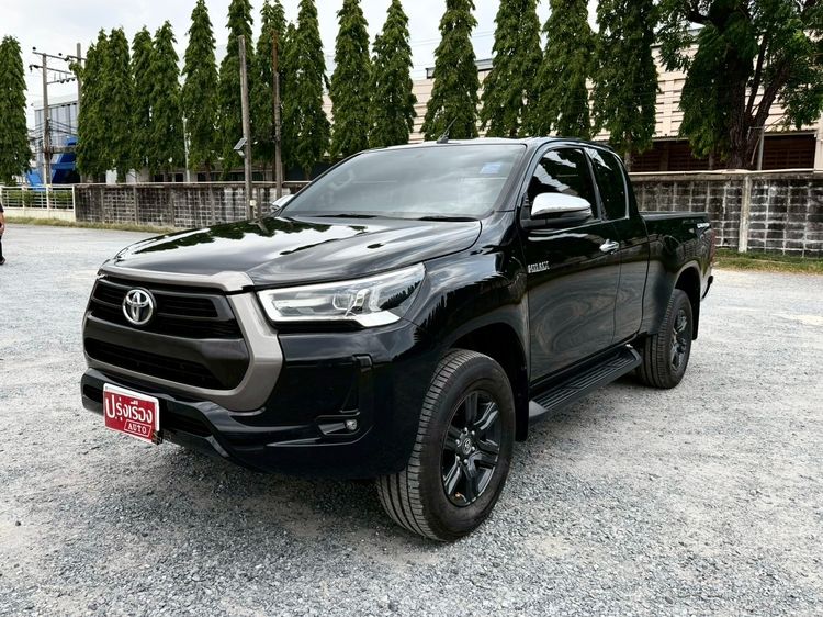 Toyota Hilux Revo 2020 Smart Cab 2.4 Mid Prerunner Pickup ดีเซล ไม่ติดแก๊ส เกียร์อัตโนมัติ ดำ
