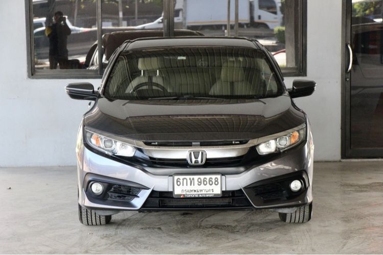 Honda Civic 2017 1.8 EL i-VTEC Sedan เบนซิน เกียร์อัตโนมัติ เทา รูปที่ 3