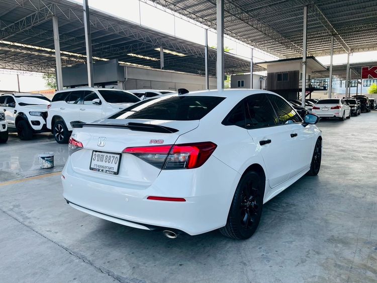 Honda Civic 2022 1.5 Turbo RS Sedan เบนซิน ไม่ติดแก๊ส เกียร์อัตโนมัติ ขาว รูปที่ 4