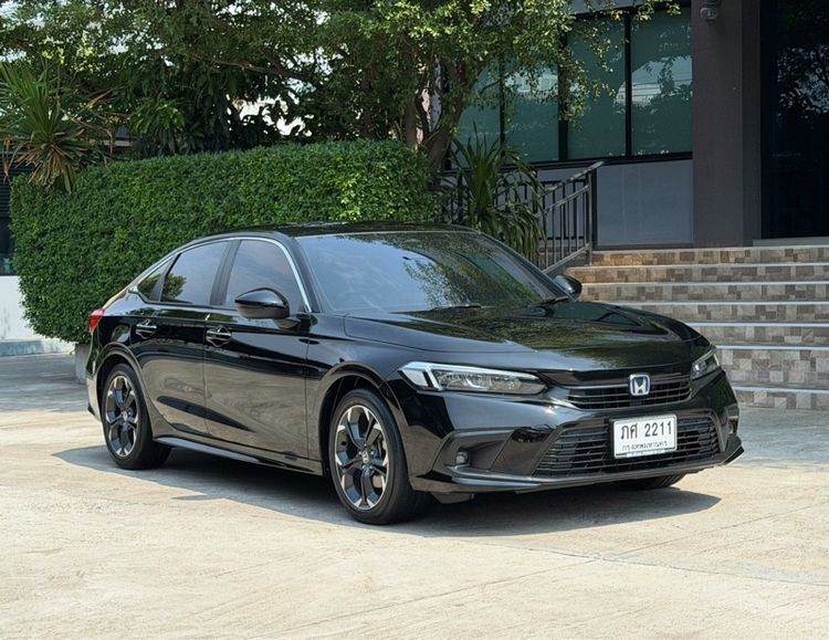 Honda Civic 2024 2.0 eHEV EL+ Sedan ไฮบริด ไม่ติดแก๊ส เกียร์อัตโนมัติ ดำ