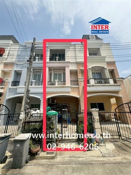 ทาวน์โฮม 3 ชั้น 17.4 ตร.ว. หมู่บ้านปริญลักษณ์ เอกชัย-บางบอน ซอยเอกชัย87-1 ถนนเอกชัย ถนนกาญจนาภิเษก เขตบางบอน กรุงเทพมหานคร