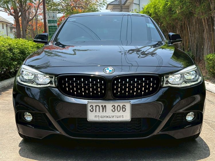 BMW Series 3 2019 320d Sedan ดีเซล ไม่ติดแก๊ส เกียร์อัตโนมัติ ดำ รูปที่ 3