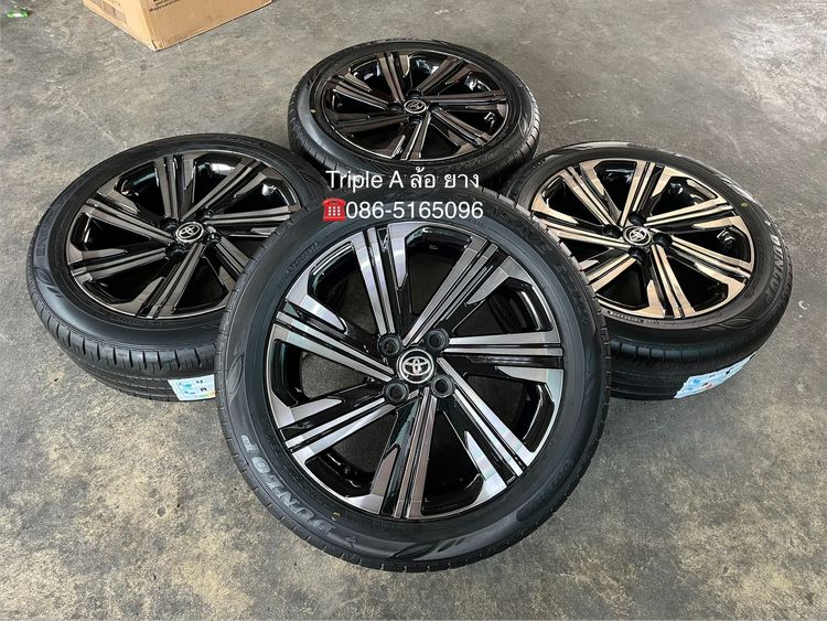 อื่นๆ อะลูมิเนียมอัลลอย 16" ✨ล้อแม็กพร้อมยางใหม่💯✨Toyota Yaris Ative Nightshade ขอบ 16 ดำหน้าชา