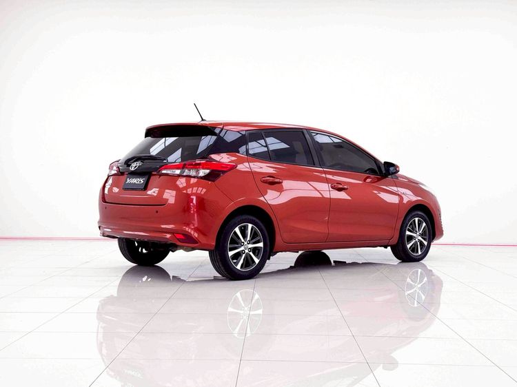 Toyota Yaris 2018 1.2 J Eco Sedan เบนซิน ไม่ติดแก๊ส เกียร์อัตโนมัติ ส้ม รูปที่ 4
