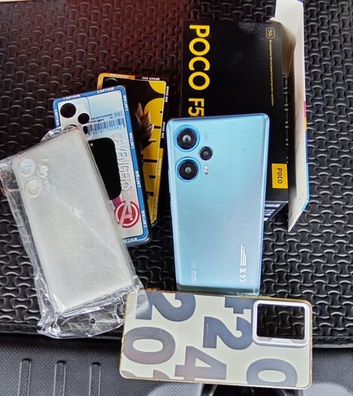 Poco F5 สีฟ้า สภาพดีมากใส่เคสตลอด รูปที่ 2