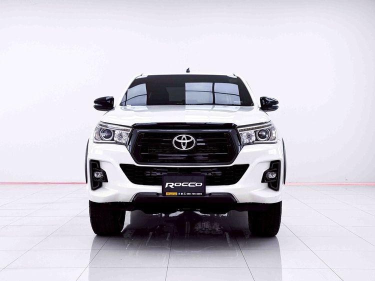 Toyota Hilux Revo 2020 2.4 Prerunner G Rocco Pickup ดีเซล ไม่ติดแก๊ส เกียร์อัตโนมัติ ขาว รูปที่ 3