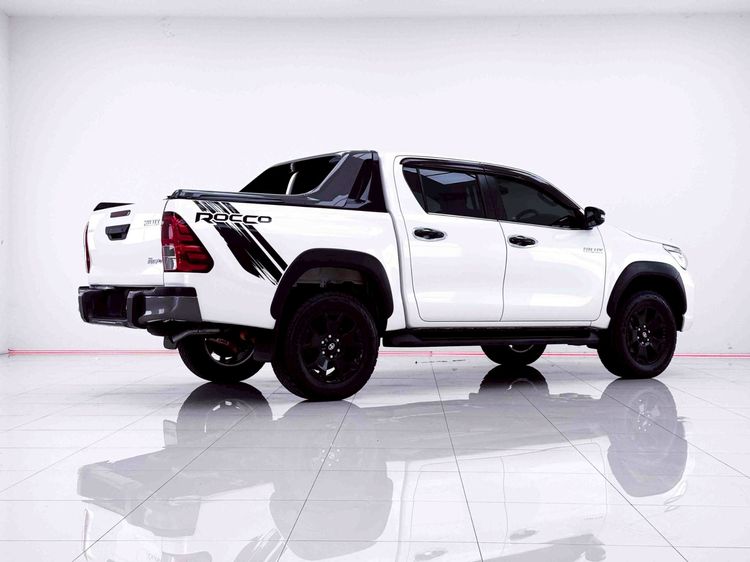 Toyota Hilux Revo 2020 2.4 Prerunner G Rocco Pickup ดีเซล ไม่ติดแก๊ส เกียร์อัตโนมัติ ขาว รูปที่ 4