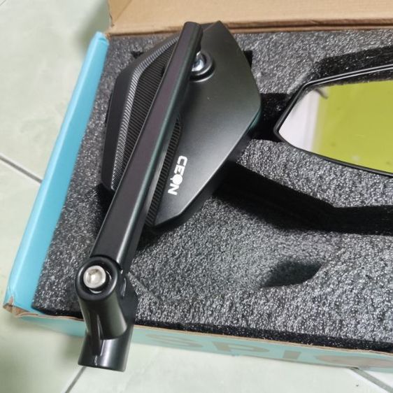 กระจกมองข้างอลูมิเนียม CNC มอเตอร์ไซค์ CEON รูปที่ 4