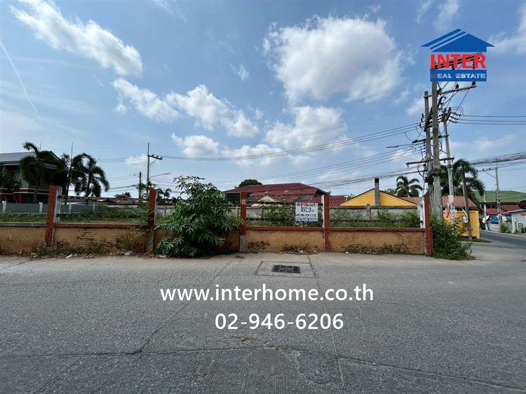 ที่ดินเปล่า 182.9 ตร.ว. ที่ดินเปล่า ซอยบุญสัมพันธ์9 สุขุมวิท 54 แยก 9 ถนนสุขุมวิท54 บางละมุง ชลบุรี