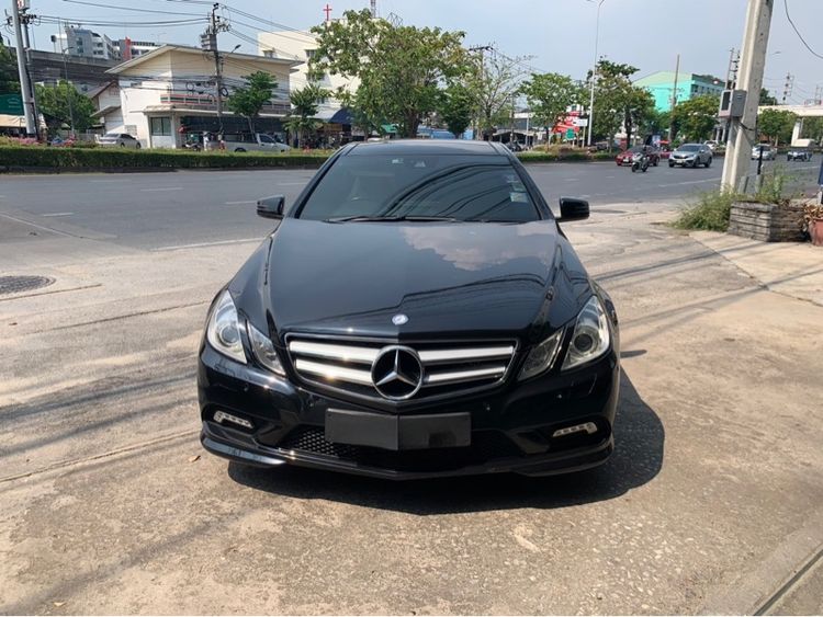 Mercedes-Benz E-Class 2010 E250 CGI Sedan เบนซิน ไม่ติดแก๊ส เกียร์อัตโนมัติ ดำ รูปที่ 2