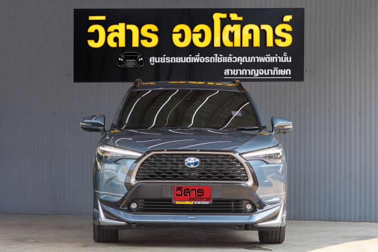 Toyota Corolla Cross 2022 1.8 Hybrid Premium Safety Utility-car ไฮบริด ไม่ติดแก๊ส เกียร์อัตโนมัติ เทา รูปที่ 2