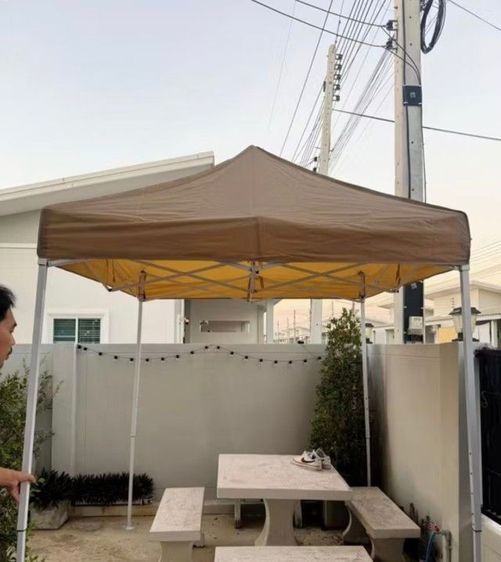 เต็นท์ขายของตลาดนัด จอดรถ 2x3เมตร มือสอง สภาพใหม่ๆ