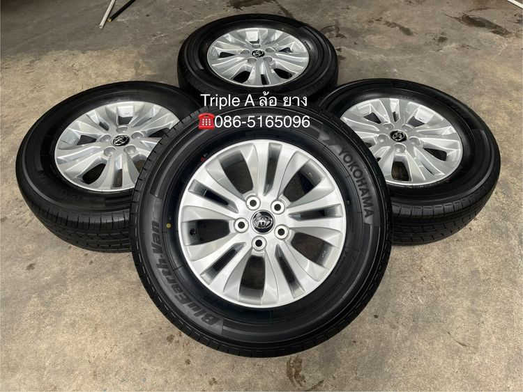 อื่นๆ อะลูมิเนียมอัลลอย 16" ✨ล้อแม็กพร้อมยางใหม่ป้ายแดง✨Toyota Revo ขอบ 16💖สวยกริ๊บ💖 