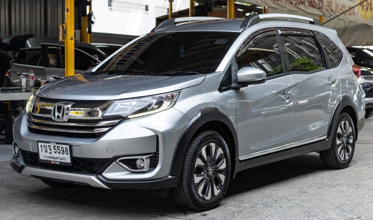 Honda BR-V 2020 1.5 SV Utility-car เบนซิน ไม่ติดแก๊ส เกียร์อัตโนมัติ เทา รูปที่ 2