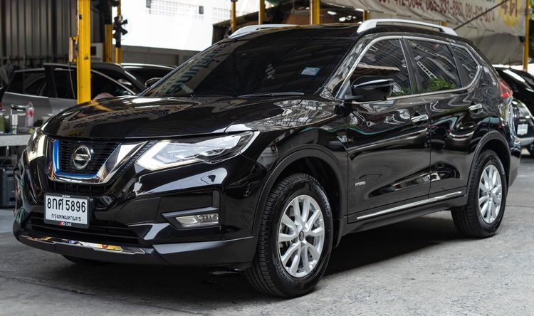 Nissan X-Trail 2019 2.0 VL HYBRID 4WD Utility-car ไฮบริด ไม่ติดแก๊ส เกียร์อัตโนมัติ ดำ รูปที่ 2