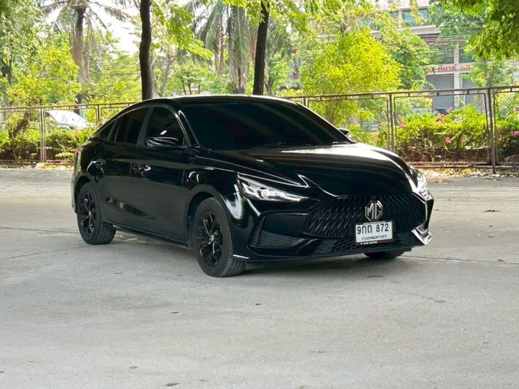 MG MG5 2021 1.5 D Sedan เบนซิน ไม่ติดแก๊ส เกียร์อัตโนมัติ ดำ รูปที่ 2