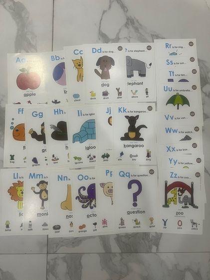 English books flash cards ของเล่น รูปที่ 8