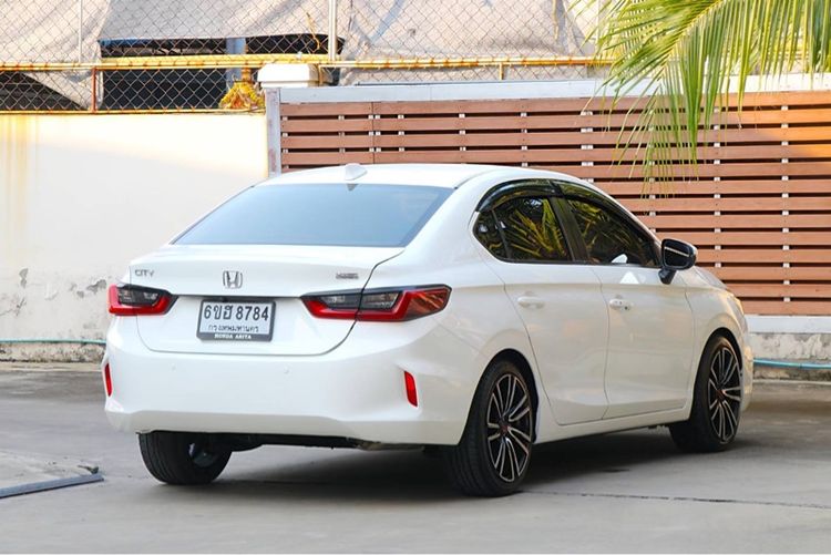 Honda City 2021 1.0 V Sedan เบนซิน ไม่ติดแก๊ส เกียร์อัตโนมัติ ขาว รูปที่ 3