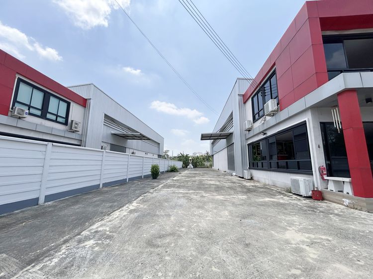 ขายโกดัง โรงงาน พร้อมออฟฟิศ แปลงมุม ต.นราภิรมย์ อ.บางเลน จ.นครปฐม รูปที่ 2