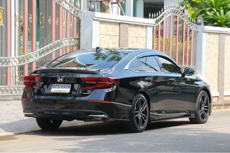 Honda Accord 2019 2.0 Hybrid Tech Sedan ไฮบริด เกียร์อัตโนมัติ ดำ รูปที่ 4