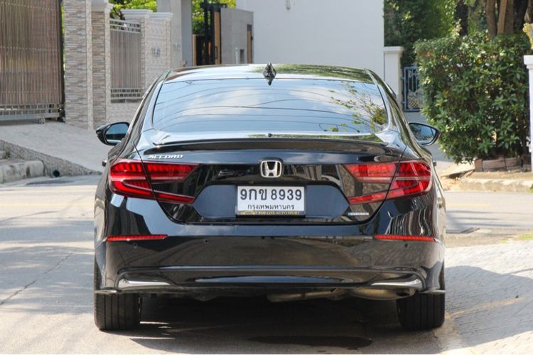 Honda Accord 2019 2.0 Hybrid Tech Sedan ไฮบริด เกียร์อัตโนมัติ ดำ รูปที่ 3