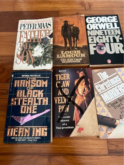 English books for sale หมด