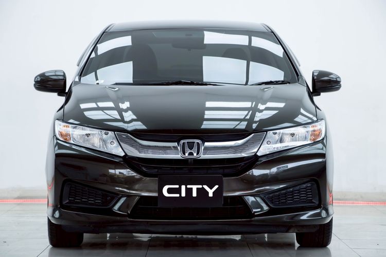 Honda City 2014 1.5 V Plus i-VTEC Sedan เบนซิน ไม่ติดแก๊ส เกียร์อัตโนมัติ น้ำตาล รูปที่ 4
