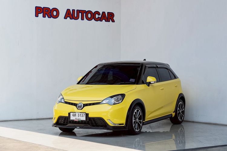 รถ MG MG3 1.5 X สี เหลือง