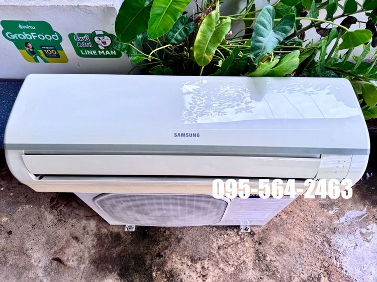 แอร์ติดผนัง แอร์ SAMSUNG 12,000BTU. ประหยัดไฟเบอร์5 ใช้งานน้อย สภาพสวย เย็นฉ่ำ อุปกรณ์ครบ รีโมทแท้ อุปกรณ์ครบ
