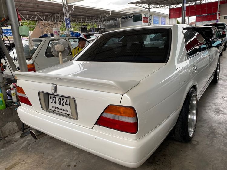 Nissan Cedric 1992 3.0 Gran Turismo Sedan เบนซิน LPG เกียร์อัตโนมัติ ขาว รูปที่ 3