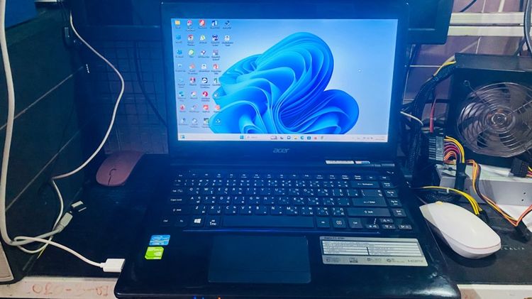 Aspire series ไม่ใช่ 4 กิกะไบต์ วินโดว์ HDMI โน้ตบุ๊ก Acer aspire E1-470G