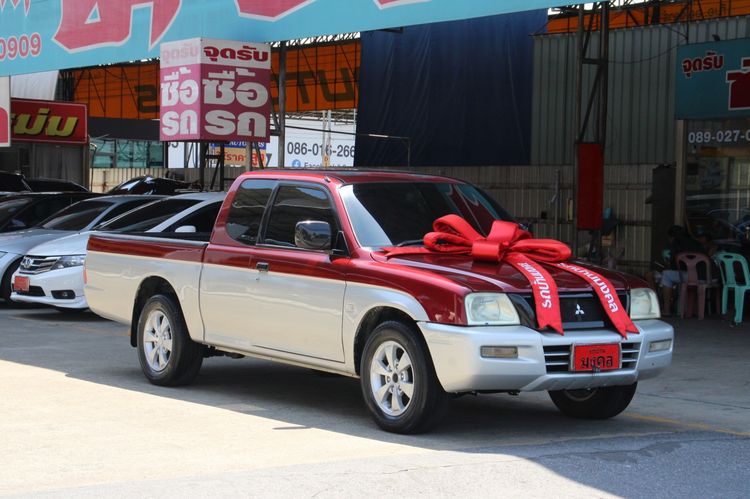 Mitsubishi L200-Strada 2004 รุ่นย่อยอื่นๆ Pickup ดีเซล ไม่ติดแก๊ส เกียร์ธรรมดา แดง