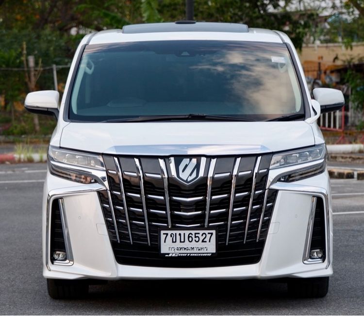 Toyota Alphard 2019 2.5 S C-Package Van เบนซิน ไม่ติดแก๊ส เกียร์อัตโนมัติ ขาว รูปที่ 2