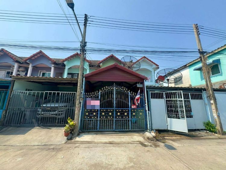 ไม่มี ขายด่วน บ้านสวน เฟส 1 ท่าทราย สมุทรสาคร 16 ตร.ว. ทำเลดีติดถนน หน้าโลตัส แถมแอร์ฟรี