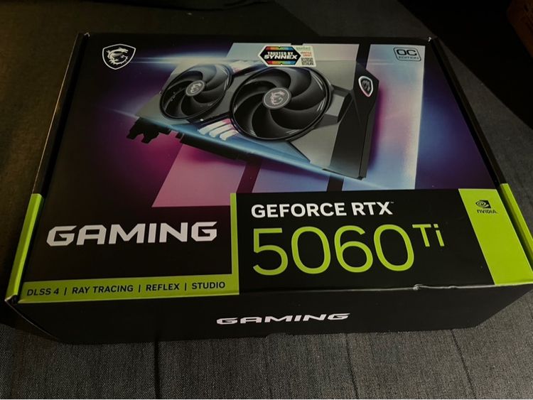 อุปกรณ์เกมส์ MSI RTX 5060 Ti GAMING OC 8GB 
