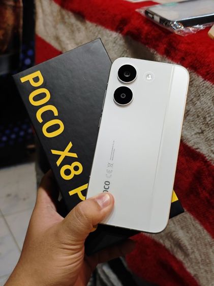 Xiaomi อื่นๆ 256 GB POCO X8 PRO 8 - 256 full box อายุเครื่อง1เดือน งดต่อราคา