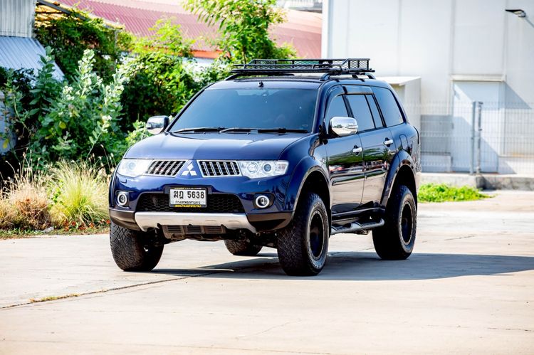 รถ Mitsubishi Pajero 2.5 VG Turbo สี น้ำเงิน
