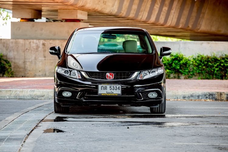 Honda Civic 2015 1.8 ES i-VTEC Sedan เบนซิน เกียร์อัตโนมัติ ดำ รูปที่ 2