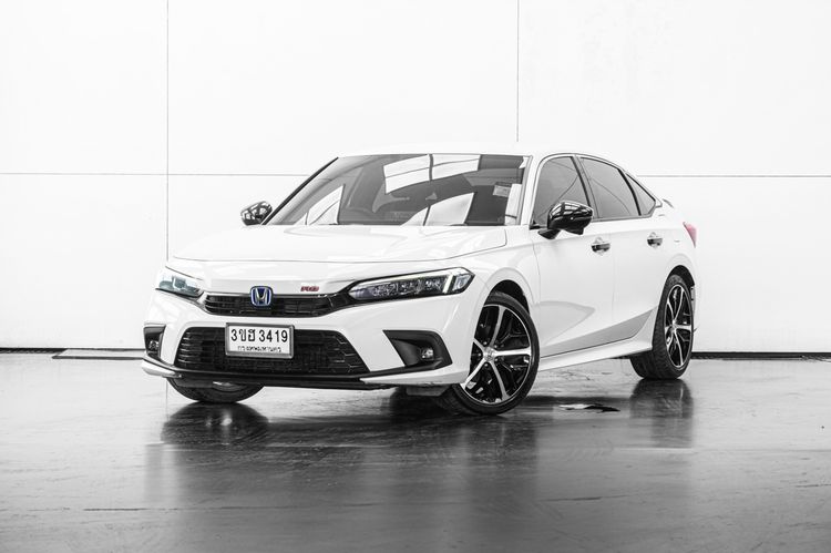 รถ Honda Civic 2.0 eHEV RS สี ขาว